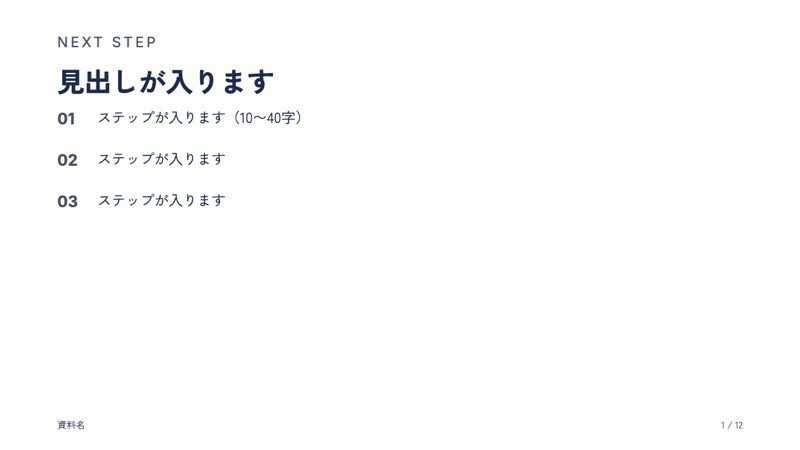 スケジュールの型